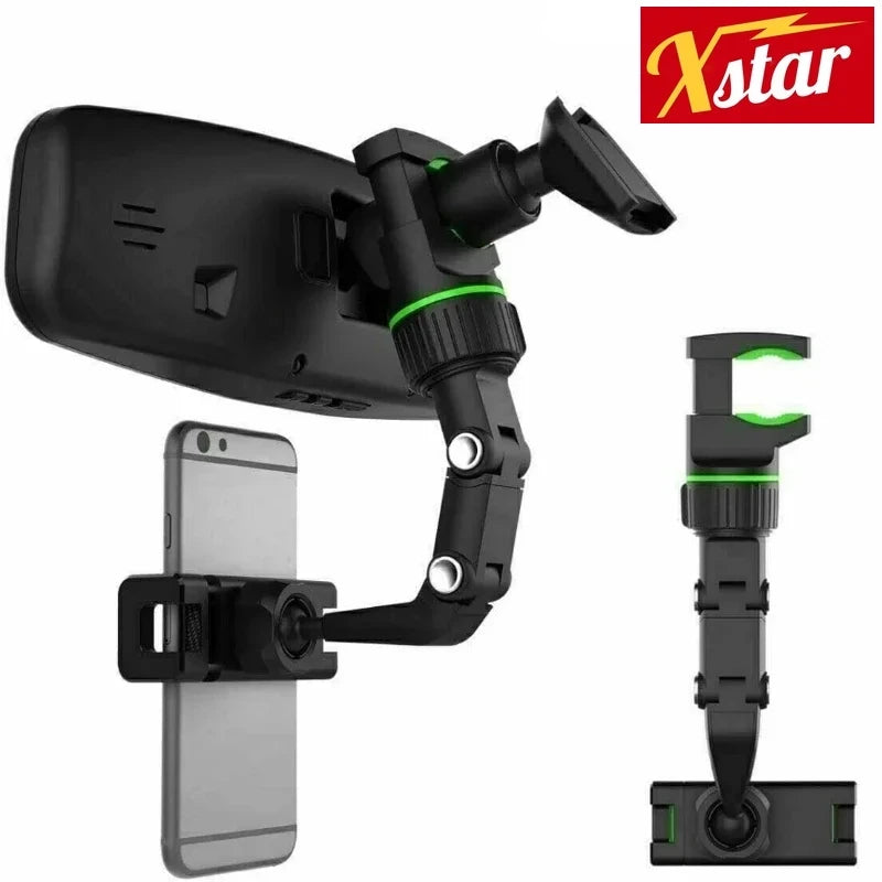 Multifunctional Rearview Mirror Phone Holder